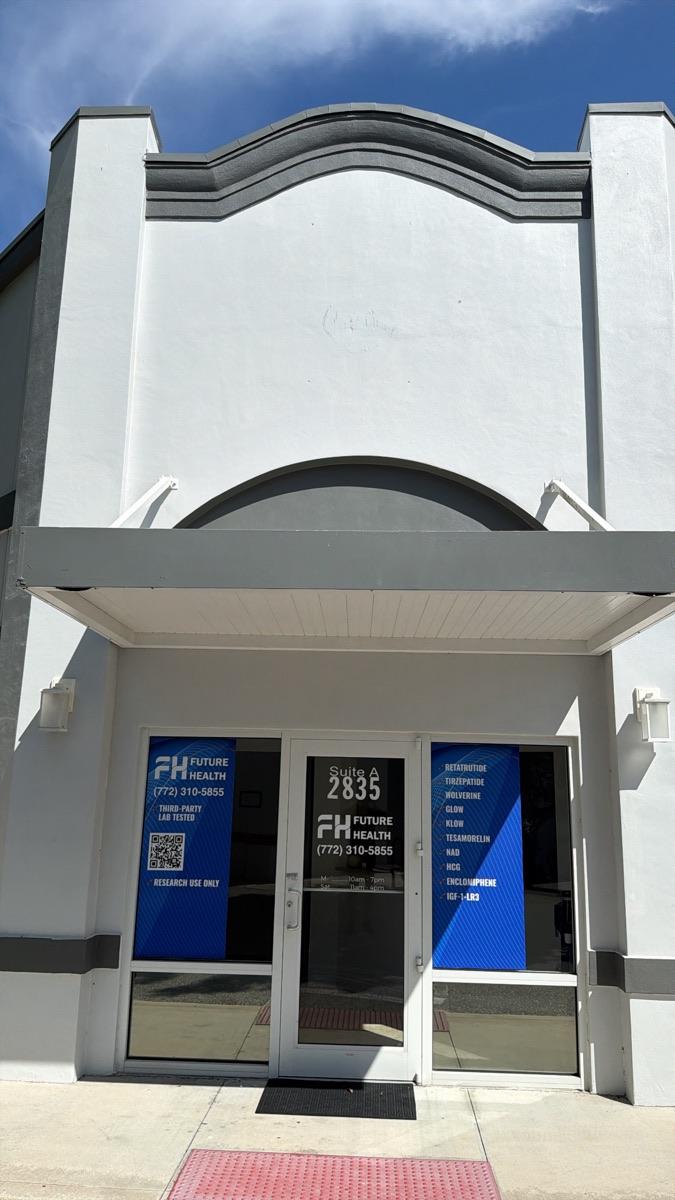 Future Health storefront at 2835 NW Federal Hwy, Suite A in Stuart, Florida